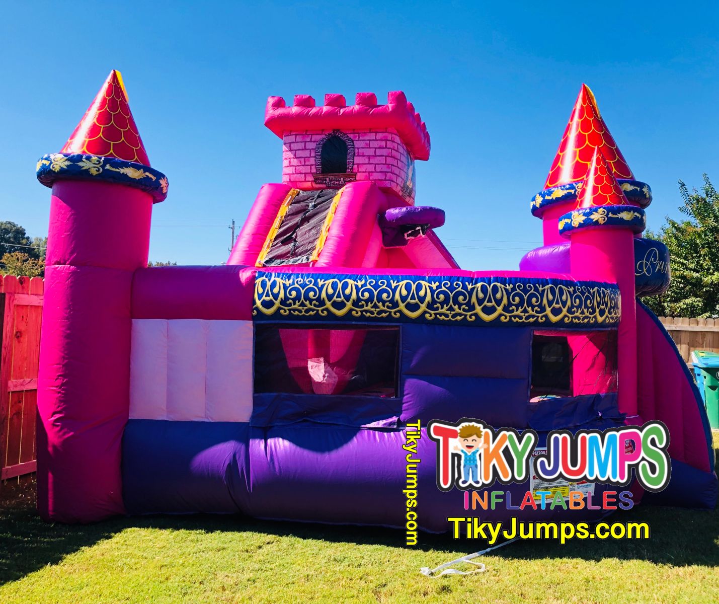 The Princess Palace Bounce Rental Memphis Water Slides